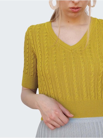 Rosi mustard yellow sweater