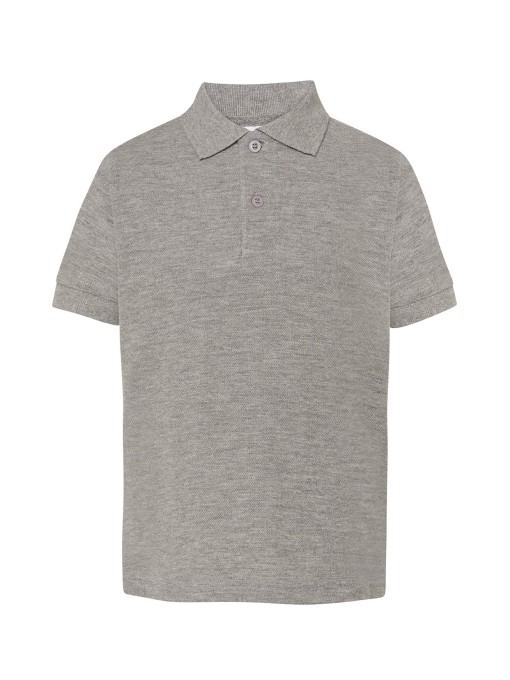 Children's Polo PKID210 /Grey-menalge