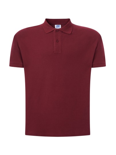 Polo shirt for young men PORA210 /Burgundy