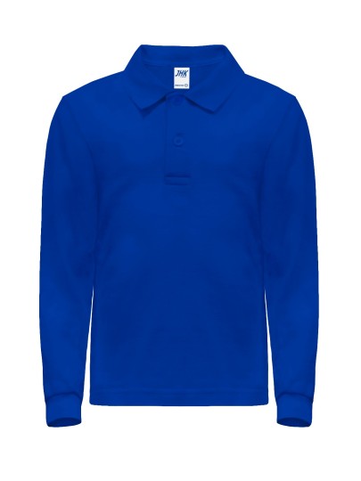 Children's Polo with long sleeves PKID210LS /Royal blue
