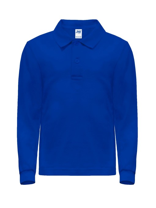Children's Polo with long sleeves PKID210LS /Royal blue
