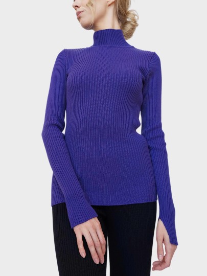 Joko purple cotton sweater