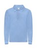 Children's Polo with long sleeves PKID210LS /Sky-blue