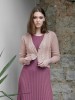 Light pink short cardigan Indira