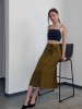 Riin olive green skirt