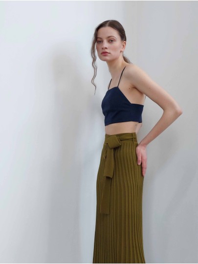 Riin olive green skirt