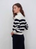 Mirtel sweater with stripes