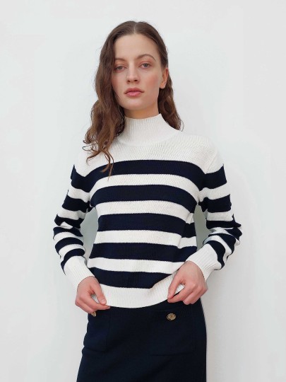 Mirtel sweater with stripes