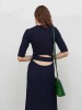 Maily dark blue dress