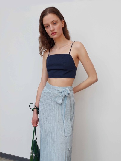 Riin light blue skirt