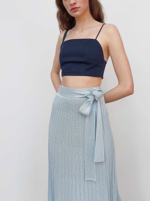 Riin light blue skirt