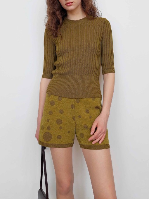 Shorty olive green shorts