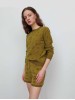 Immike olive green sweater