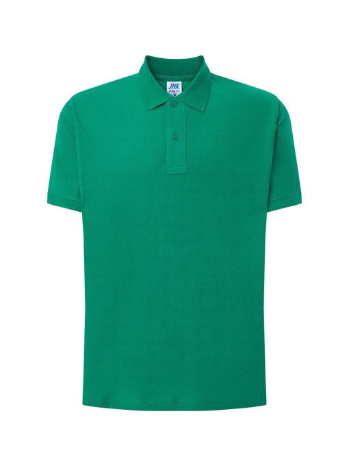 Polo shirt for young men PORA210 /Kelly-green