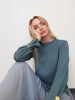 Ilve greenish merino sweater