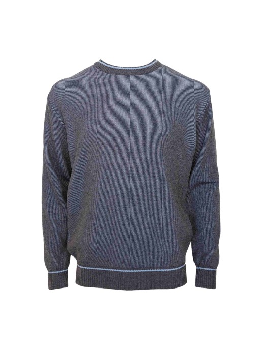 Pikky 1 greyish merino wool sweater