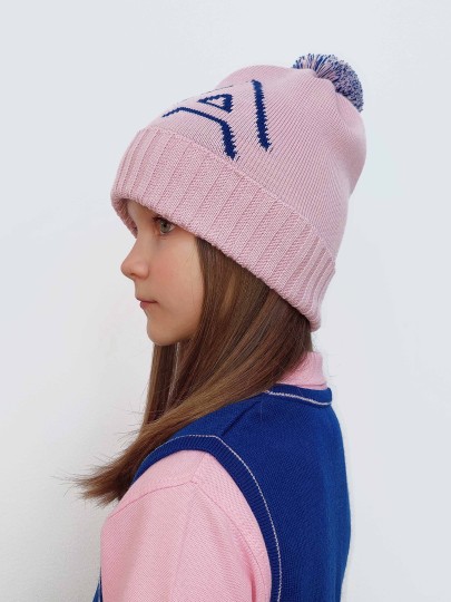 Knitted cap REIT 07 /Pink