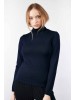 Navy merino wool sweater Marin