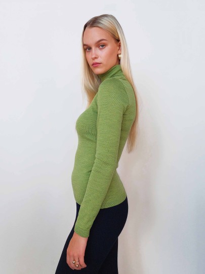 Marin heleroheline meriinovillane džemper