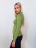 Marin light green merino wool sweater