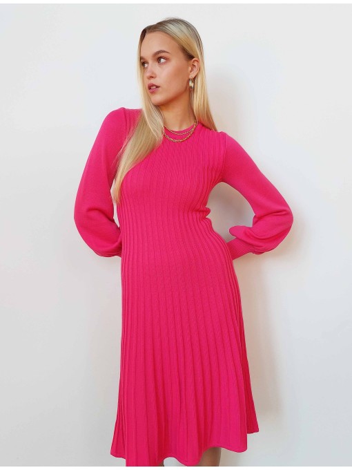 Maiken fuchsia pink dress