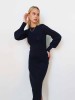 Daniela 115 navy blue dress