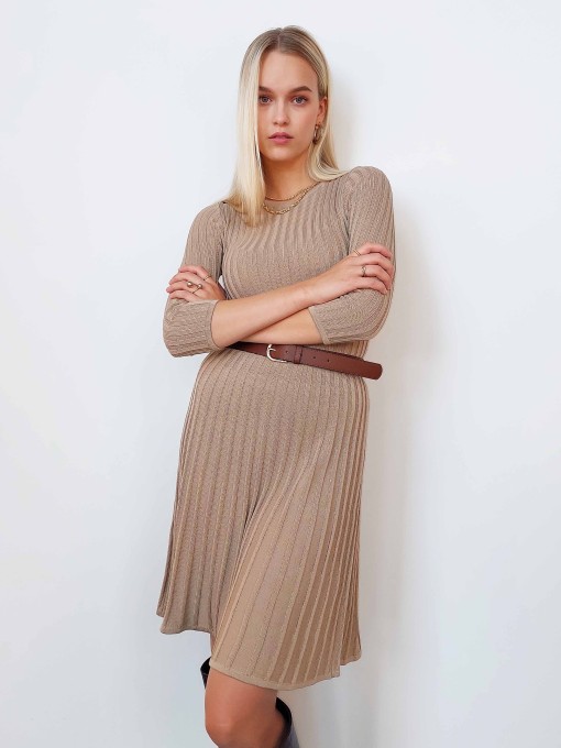 Malviina 1 beige dress