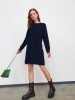 Rimmik dark blue jumper dress