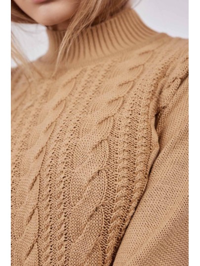 Indy beige merino wool sweater