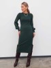 Daniela 115 forest green dress