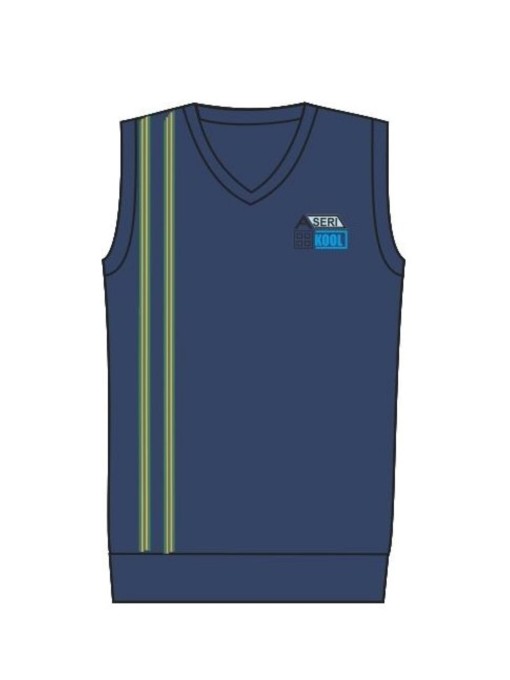 Vest for young men ASERI VEI 01 / Navy blue