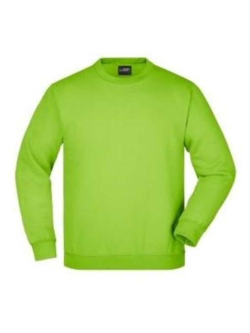 Round Sweat Heavy JN040 / Lime-green