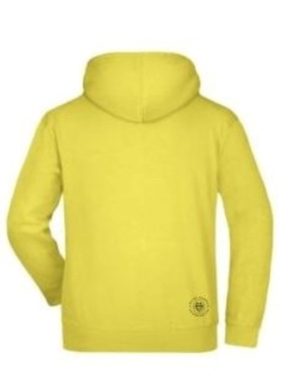 Youth Hooded Sweater print 3 MHG JN047 /Sun-yellow