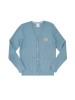 XXI VALO 02 Cardigan for kids / Bluish grey