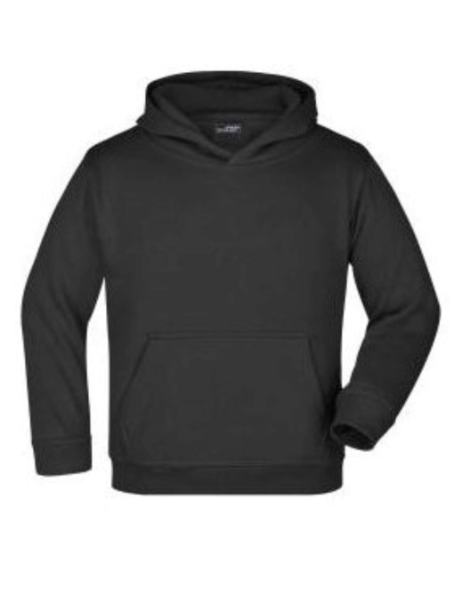 Youth Hooded Sweater ST718 / Black