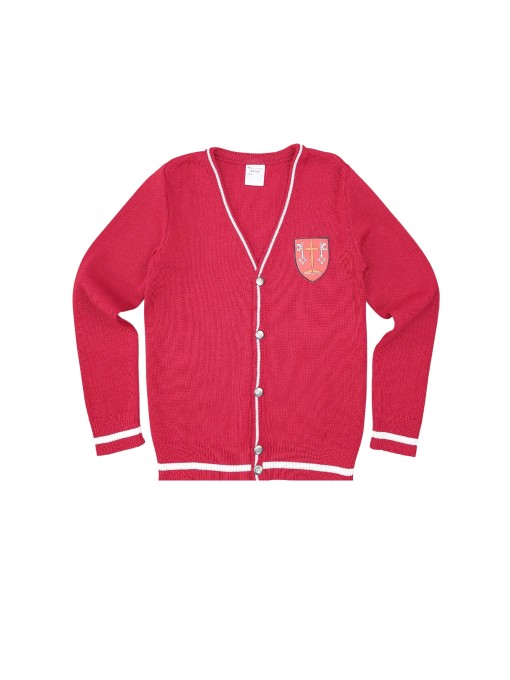 Youth cardigan TLPK VALO 02 / Red