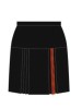 Pleated skirt for girls VKK Steff 26 /Black