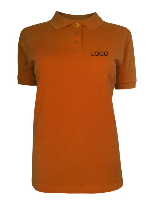 Ladies´ polo JN071 dark-orange