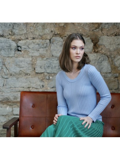 Light Blue Sweater Sonja