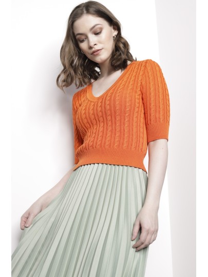 Rosi orange sweater