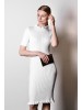 Jaana cotton white dress