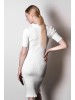 Jaana cotton white dress