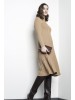 Malyn beige merino wool dress