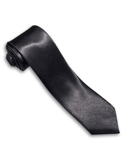 Dark gray tie